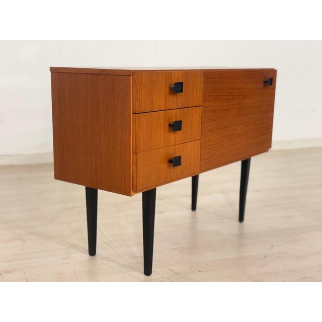 Vintage Wardrobe in Walnut Veneer, 1960s For Sale - Image 6 of 13