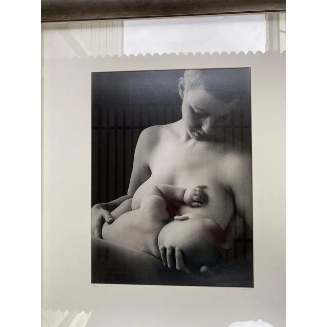 Fritz Monshouwer, Mother and Child, silver print, signed and dated in the margin below the image, 39 x 29 cm....