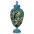 Antique Hand-Painted Covered Urn For Sale