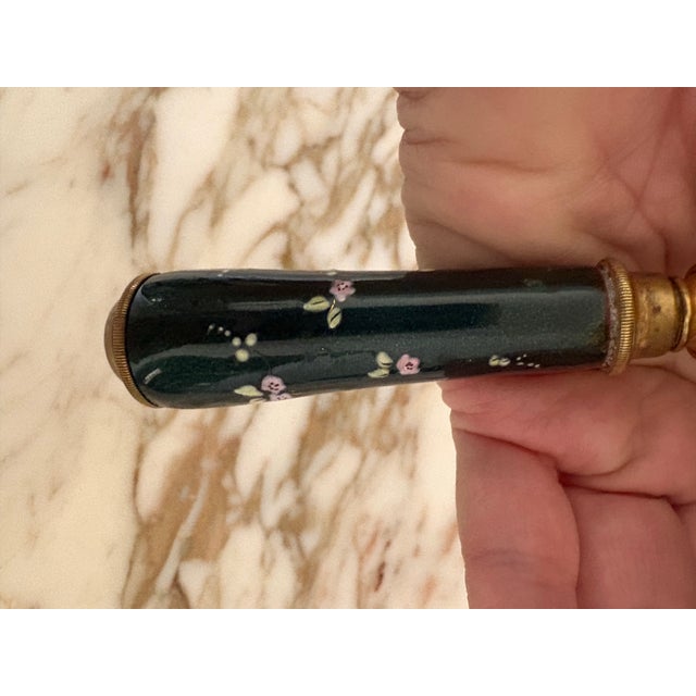 Antique French Enamel Opera Glasses Greviere Paris For Sale - Image 9 of 12