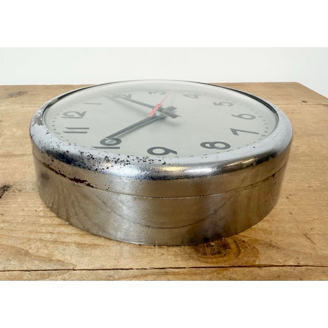 Vintage Wall Clock from PAl, 1950s For Sale - Image 13 of 18