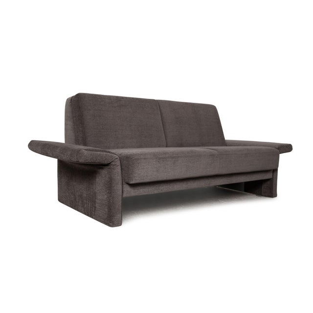 Gray Fabric Sofa Gray 2-Seater Sofa & Daybed by Brühl Cara For Sale - Image 8 of 12