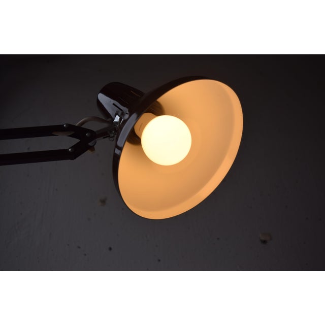 1970s Brown Architect's Lamp, Sweden, 1970s For Sale - Image 5 of 8