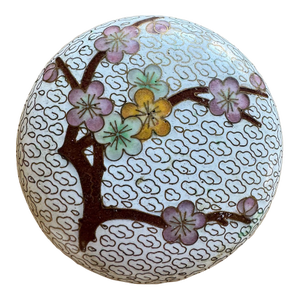 Vintage Cloisonné Trinket Box