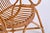 Franco Albini Mid-Century Italian Shell-Shaped Armchair in Rattan and Bamboo by Franco Albini, 1950s For Sale - Image 4 of 17