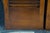 Pair Mid-Century Chinoiserie Elm Louvered Double Bi Fold Doors Brass Shou Pulls For Sale - Image 9 of 18