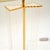 Cream Vintage French Acrylic Glass and Brass Table Lamps, 1970, Set of 2 For Sale - Image 8 of 10