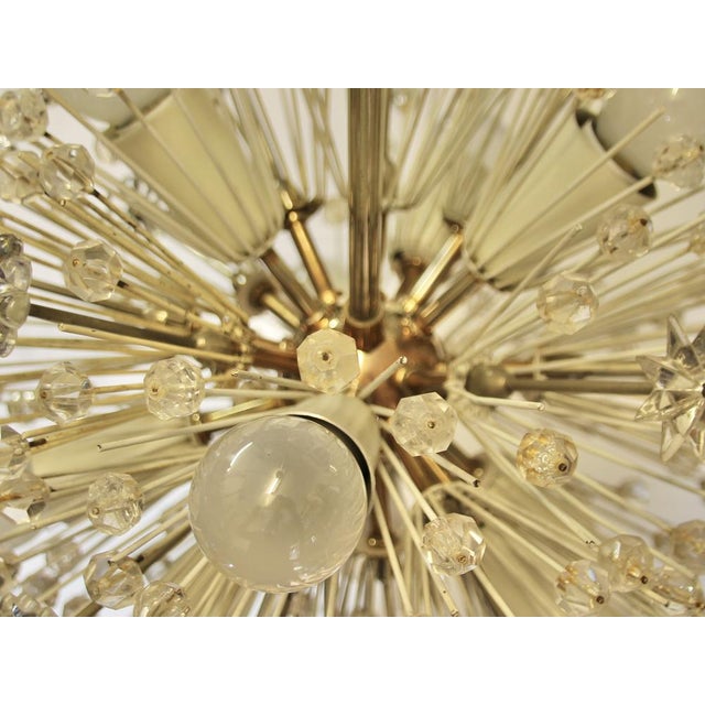 Bicolor Snowball Ceiling Lamp by Emil Stejnar for Rupert Nikoll, 1950s For Sale - Image 14 of 18