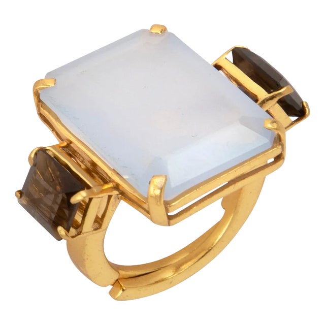 Solene Ring, Light Blue, Size 6 For Sale