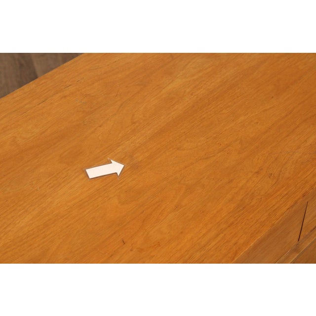 Wood Mid Century Modern Walnut Dresser For Sale - Image 7 of 18