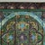 English Antique Indian Carved and Painted Wall Hanging For Sale - Image 3 of 14