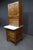 Rare Victorian Quarter Sawn Oak Sellers Salesman Sample Hoosier Cabinet For Sale - Image 4 of 9