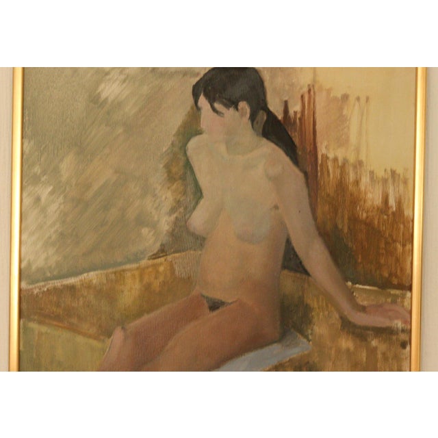 Penzell, Model, 1973, Oil on Canvas, Framed For Sale - Image 16 of 18