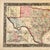 Traditional Texas With Galveston Bay, Original Map by Mitchell, Circa 1867 For Sale - Image 3 of 4