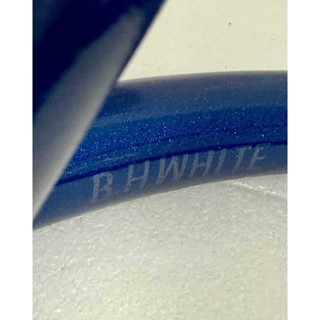 Abstract Bruce White, Large Abstract Sculpture Bruce White Outdoor Suitable Steel with Enamel Painting, c.1980's For Sale - Image 3 of 12