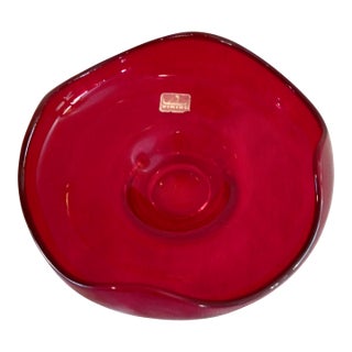 Vintage 1960's Viking Epic #6602 Ruby Bon Bon 6 1/2" For Sale