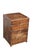 Antique Anglo Indian / English Campaign Military Officers Chest. Made from teak with brass inlay along the top, hand...