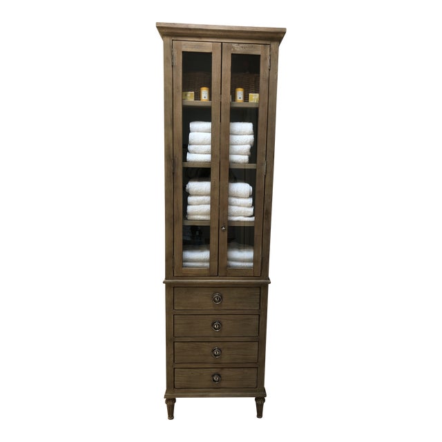 Restoration Hardware 84" Tall Maison Bath Chairish