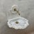 White Indian Marble Mid Century Modern Wall Mount Sink Zephyr For Sale - Image 8 of 9