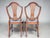 Mid 20th Century Vintage Hepplewhite Style Shield Back Dining Chairs by Lammert’s, Mahogany, a Pair For Sale - Image 5 of 10