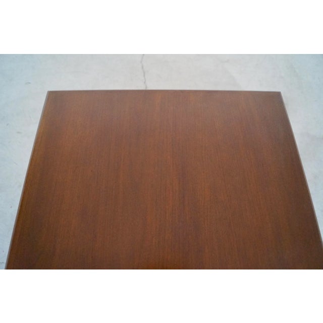 1960's Mid-Century Modern Walnut Side Table For Sale In Los Angeles - Image 6 of 13