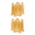 Scenographic and luxury murano glass wall sconces “rondini” elements in murano glass poured over a mold from a traditional...