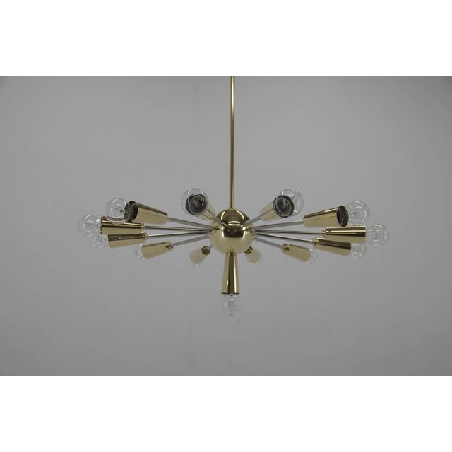 Space Age Sputnik Chandelier, 1960s For Sale - Image 3 of 14