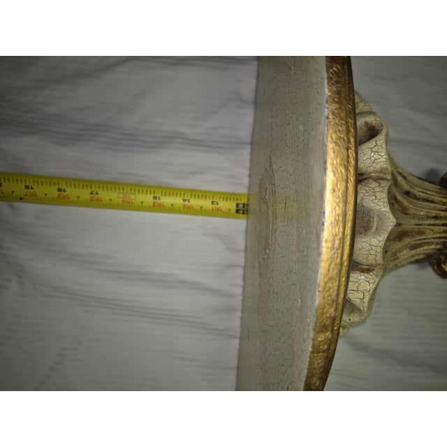 Mid 19th Century Italian Neoclassical-Style Demilune Wall Sconce For Sale In Palm Springs - Image 6 of 6