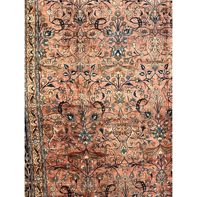 Persian 1900's Antique Persian Khorassan Palace Carpet For Sale - Image 3 of 8