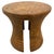 A century old teak wood mortar originally used to grind rice, is repurposed into this minimalist side table or stool. Part...