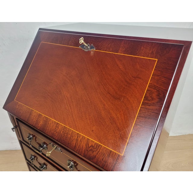 Vintage Writing Bureau Desk from Ashmore Furniture, 1999 For Sale - Image 6 of 18