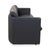 Dark Blue Leather 3-Seater Sofa from Leolux For Sale - Image 9 of 12
