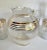 1940's Art Deco Gold Striped Tall Glasses and Pitcher Set For Sale - Image 4 of 9