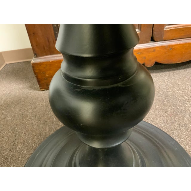 20th Century Ethan Allen Round Side Table For Sale In New York - Image 6 of 9