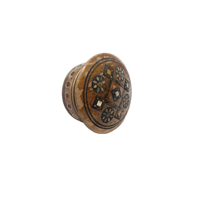 Vintage Hucul Wooden Box, 1950s For Sale - Image 4 of 11