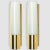 Pair of opaline glass wall lights by glashütte limburg, 1970. Please note the price is for a pair of two pieces....