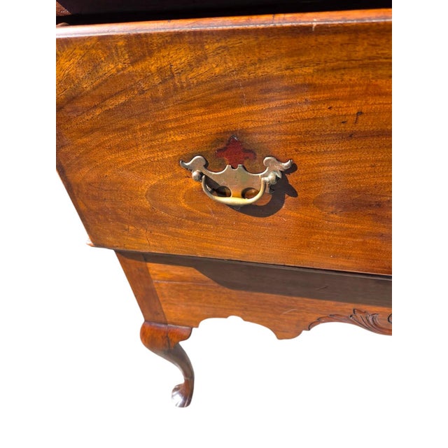 Late 18th Century Queen Anne Solid Walnut Chest/Every Section Made From One Piece of Lumber. For Sale - Image 11 of 18