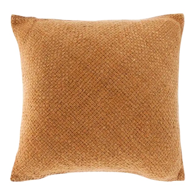 Square Cushion - Camel (L) For Sale