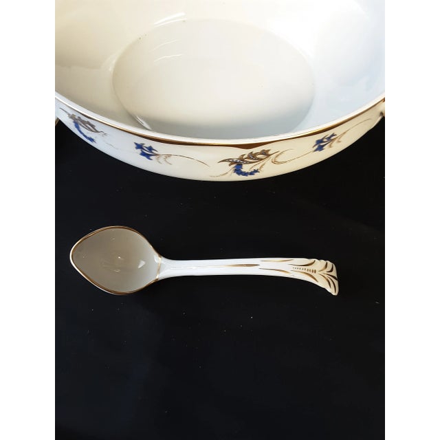 KPM Porcelain Large Vintage Kpm Tureen With Ladel For Sale - Image 4 of 10