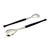 Metal Mid 20th Century Jacob Grimminger Mid-Century German Sterling Silver and Hardwood Serving Set For Sale - Image 7 of 9