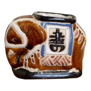 Ceramic Elephant Toothpick Holder For Sale