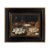 “Dishes with Oysters, Fruit and Wine" After Osias Beert the Elder Contemporary Reproduction Print on Canvas, Framed, 8 x 10 For Sale - Image 4 of 4