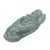 1980s Green Jade Pendant Happy Buddha, Laughing Buddha Figure For Sale - Image 5 of 6