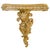 Large Scale Italian Rococo Wood Carved Wall Brackets - A Pair For Sale - Image 4 of 17