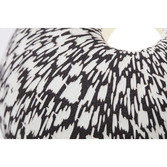 Round Sgraffito 01 Wall Lamp by Jennifer Midoz For Sale - Image 6 of 7