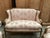 1920s Rare Louis XVI Gold-Leaf Salon Set W/Original Silk Upholstery For Sale - Image 5 of 17