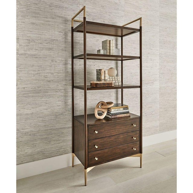Contemporary Executive Storage Etagere- New For Sale - Image 3 of 7