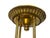 1920s 1928 Lightolier Semi-Flush Chandelier For Sale - Image 5 of 6