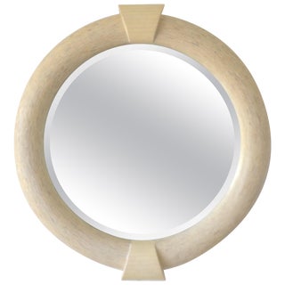 Postmodern Tessellated Wall Mirror For Sale