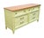 Bassett Bassett Furniture Ticino Collection Cream Painted 57" Double Dresser W. Solid Cherry Top 238-96-237 For Sale - Image 4 of 13